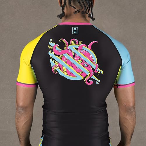 Sanabul Ronin Short Sleeve Jiu Jitsu MMA Training BJJ Rash Guard