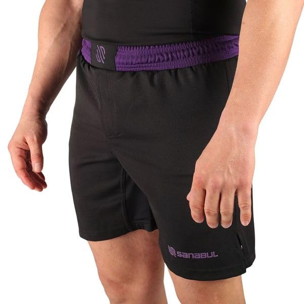 Sanabul Essential MMA Shorts for Men Boxing No Gi Jiu Jitsu Grappling BJJ Shorts