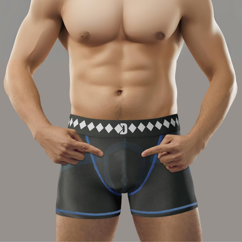 Diamond MMA Compression Jock Short with Built-in Jock Strap & Athletic Cup Groin Protection System
