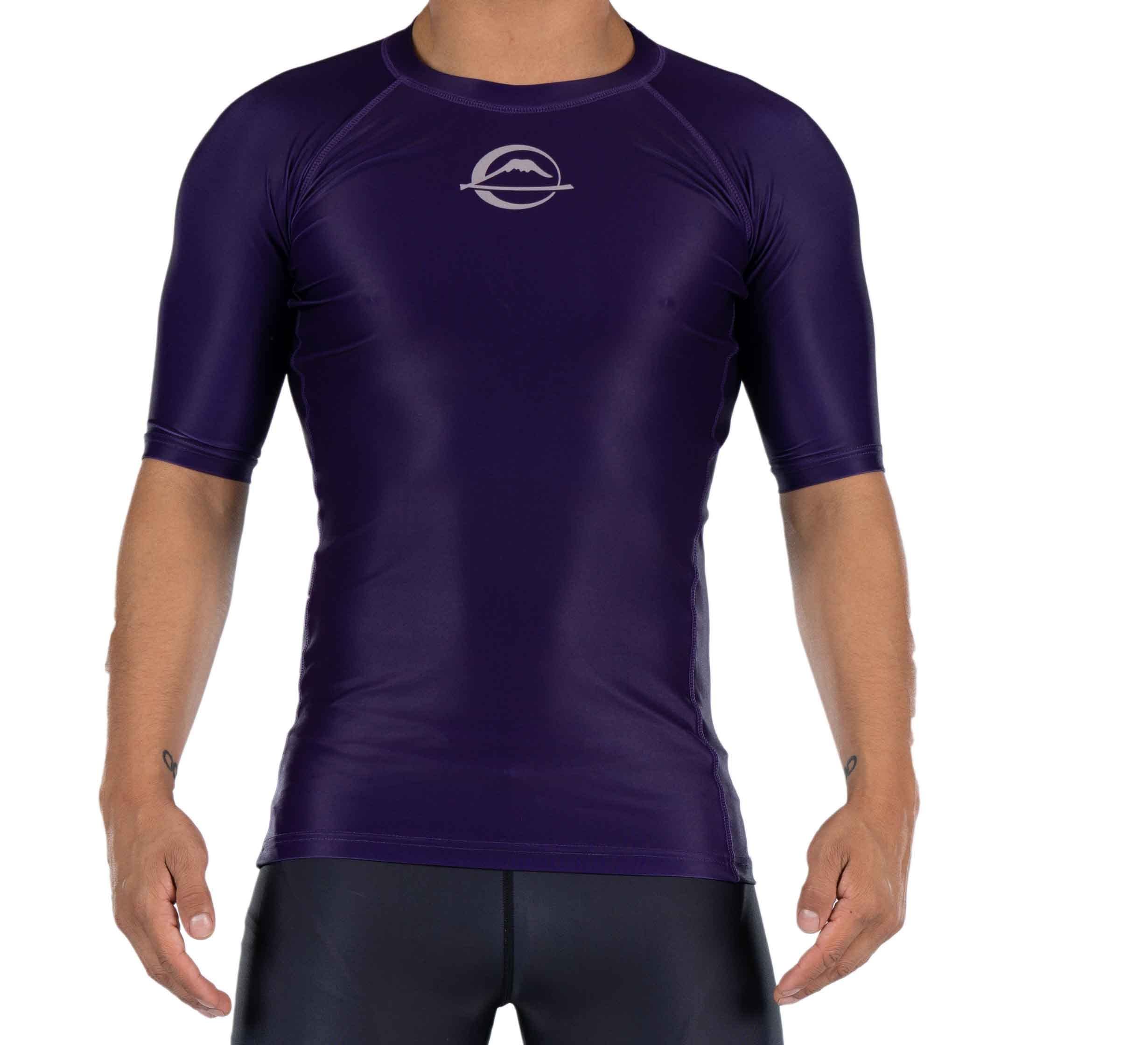 FUJI Baseline Ranked Long Sleeve Jiu Jitsu Rashguard, BJJ Rashguard for Men and Women