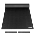 VEVOR Wrestling Mat, Martial Arts Thick Mat for Home Gym Exercise, PVC or Inflatable Training Mats with Circles,for Gymnastics, Tatami, Jiu Jitsu BJJ MMA Judo, Black