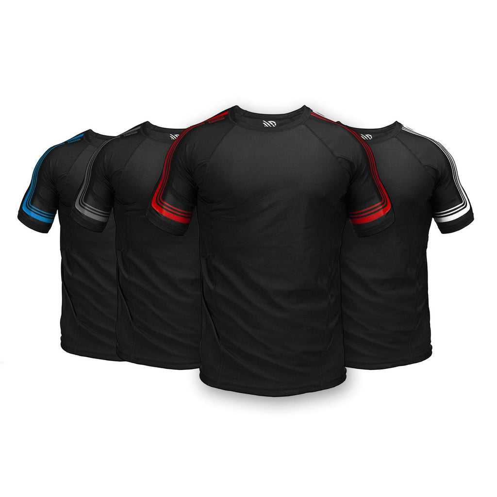 Sanabul Core Short Sleeve Jiu Jitsu Rash Guard MMA BJJ Wrestling Shirt Grappling