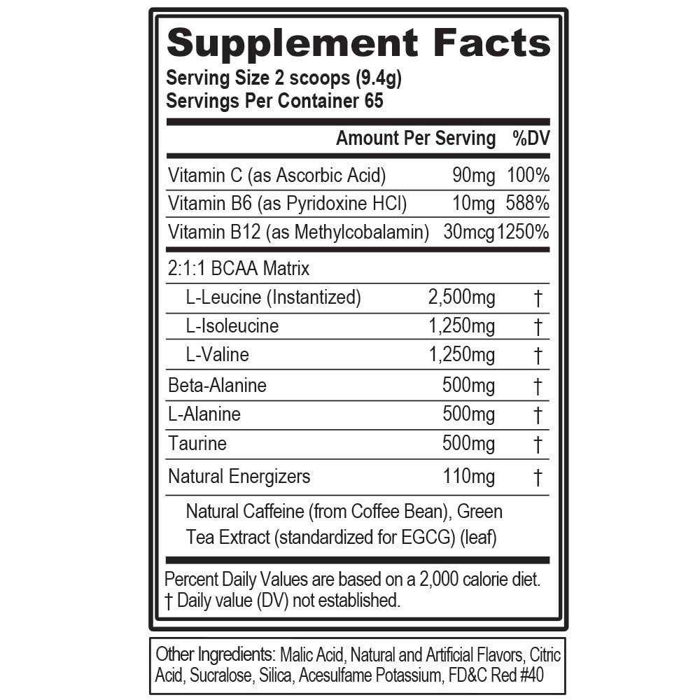 EVL BCAAs Amino Acids Powder - BCAA Energy Pre Workout Powder for Muscle Recovery Lean Growth and Endurance - Rehydrating Post Workout Recovery Drink with Natural Caffeine - Pink Lemonade