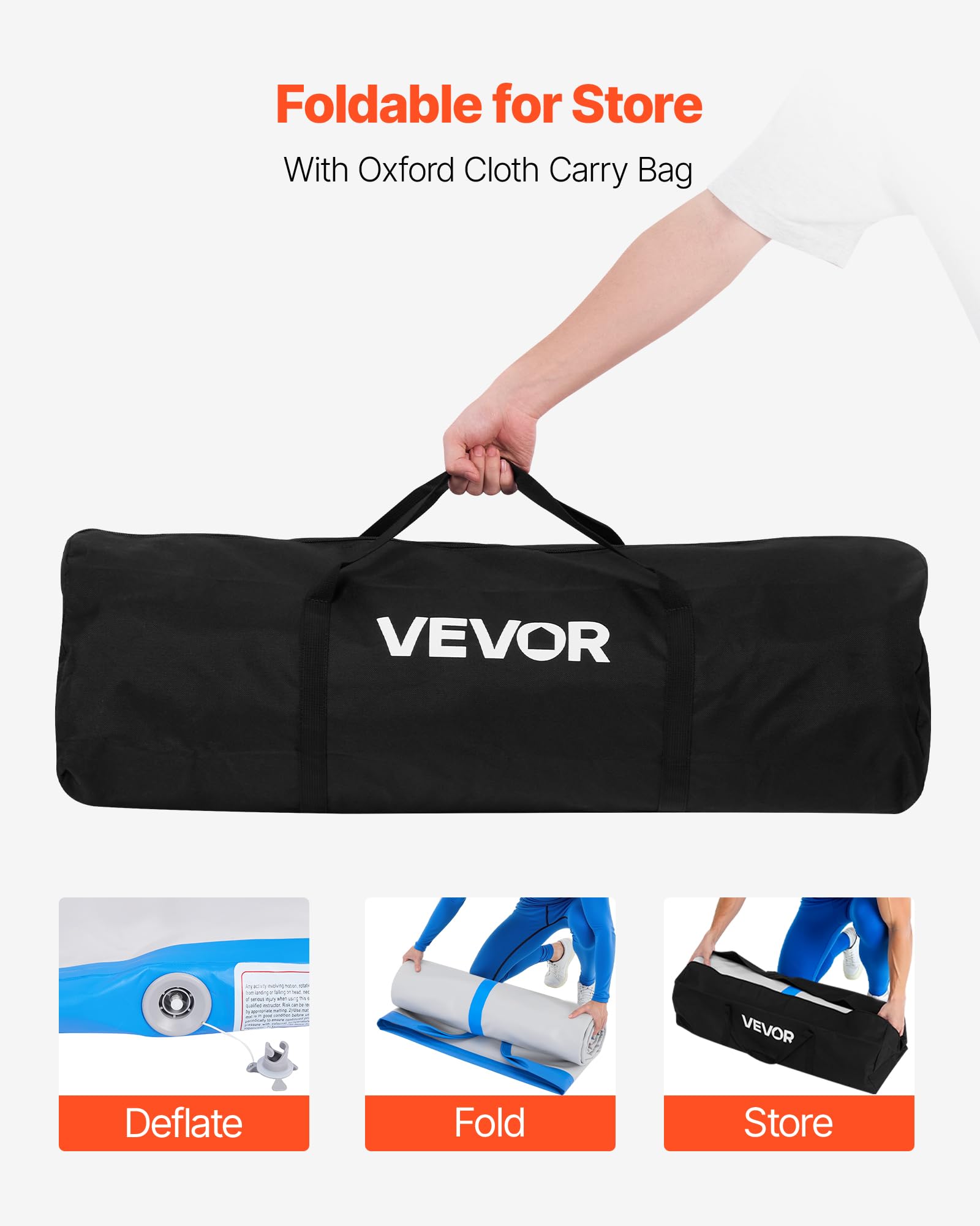 VEVOR Wrestling Mat, Martial Arts Thick Mat for Home Gym Exercise, PVC or Inflatable Training Mats with Circles,for Gymnastics, Tatami, Jiu Jitsu BJJ MMA Judo, Black