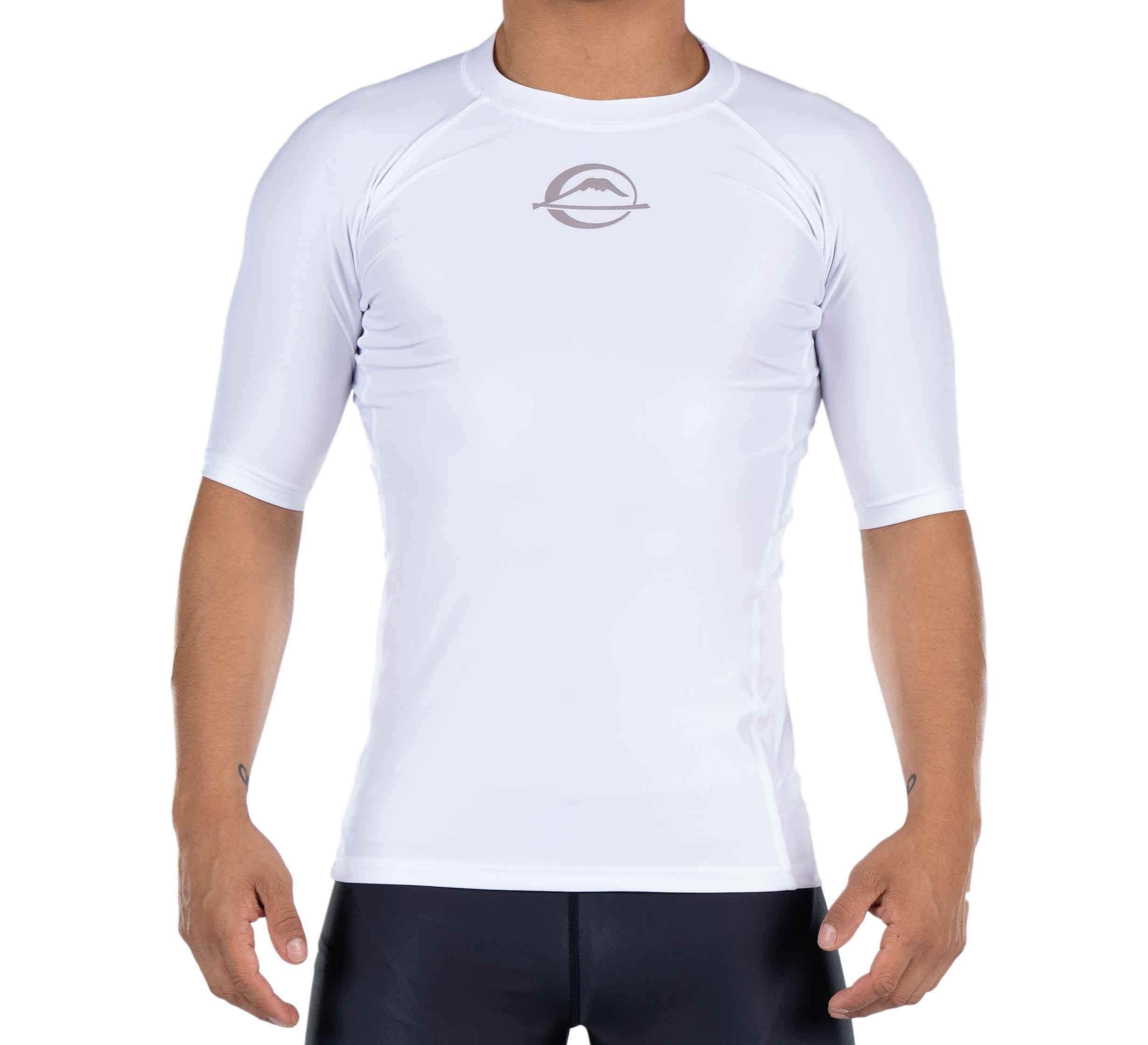 FUJI Baseline Ranked Long Sleeve Jiu Jitsu Rashguard, BJJ Rashguard for Men and Women