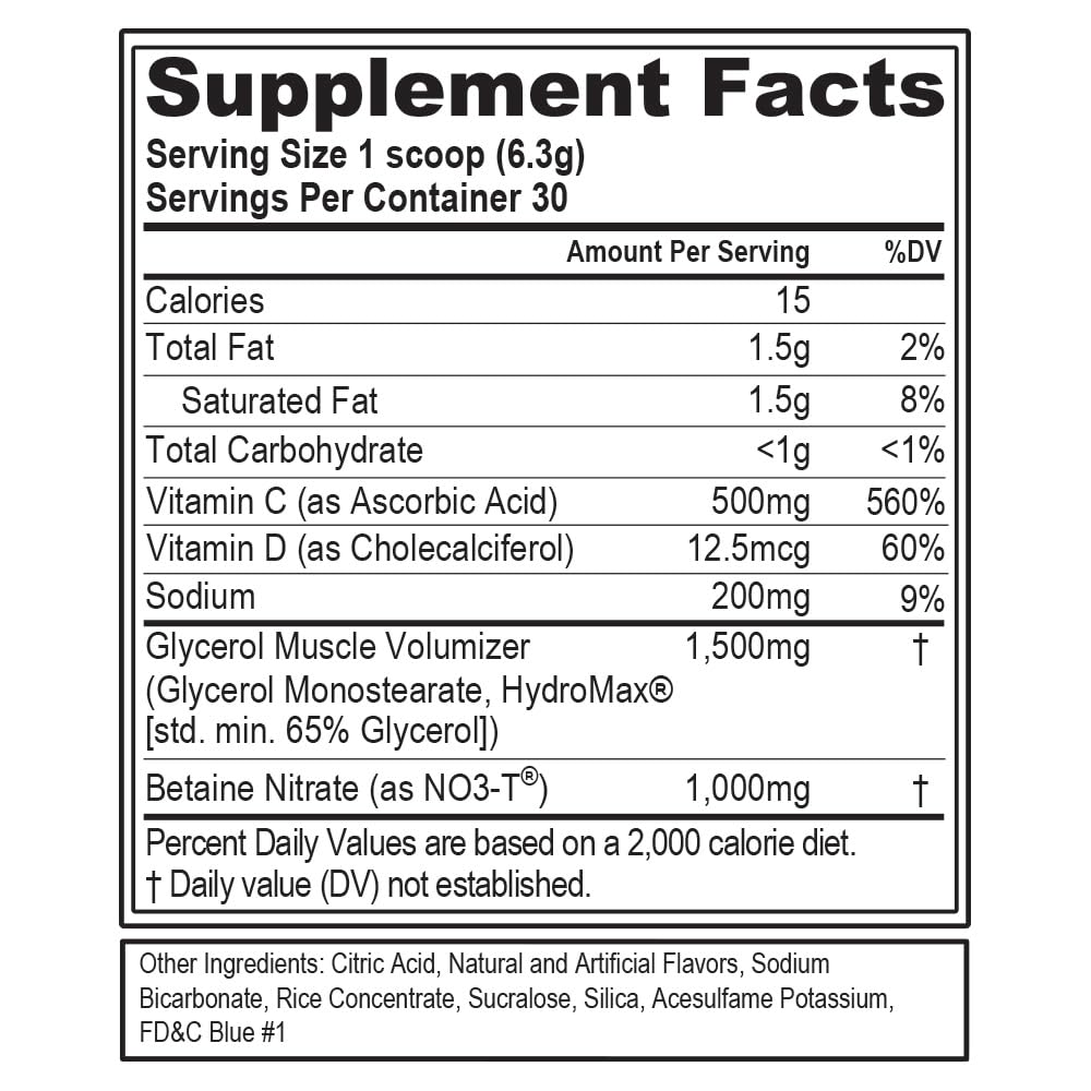 EVL PumpMode Nitric Oxide Supplement - Nitric Oxide Booster Pump Pre Workout Powder with Glycerol and Betaine for Muscle Recovery Growth and Endurance - Stim Free Pre Workout Drink (Furious Grape)