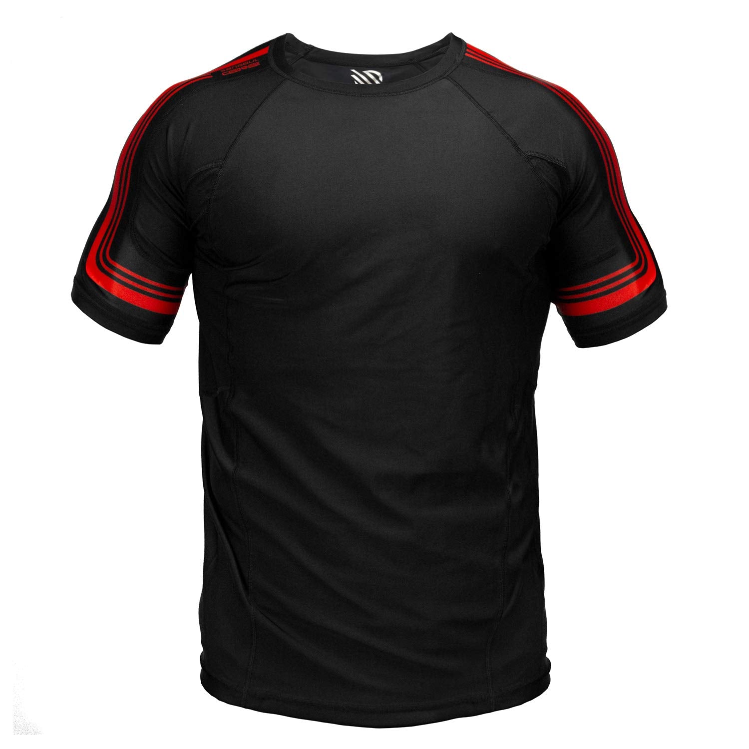 Sanabul Core Short Sleeve Jiu Jitsu Rash Guard MMA BJJ Wrestling Shirt Grappling