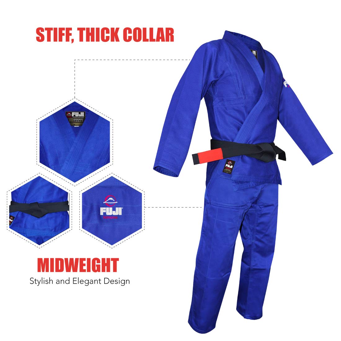 FUJI All-Around Brazilian Style Jiu Jitsu Uniform