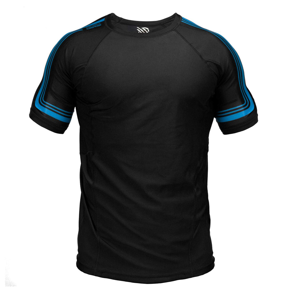 Sanabul Core Short Sleeve Jiu Jitsu Rash Guard MMA BJJ Wrestling Shirt Grappling