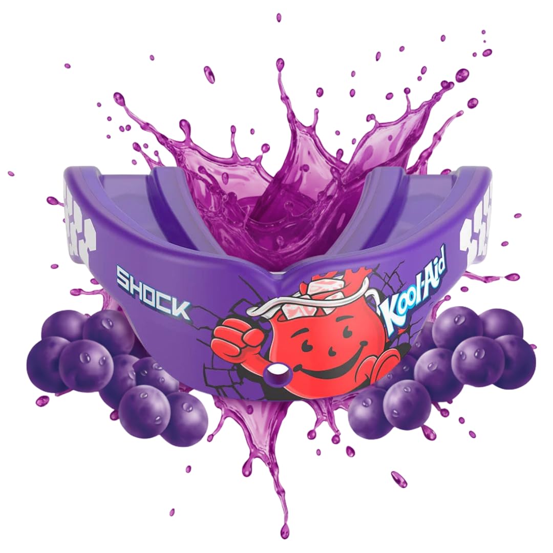 Shock Doctor, Gel Max Power Flavor Mouth Guard, Football, Lacrosse, Hockey, MMA, Boxing, Youth & Adult