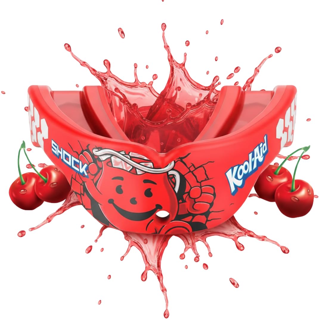 Shock Doctor, Gel Max Power Flavor Mouth Guard, Football, Lacrosse, Hockey, MMA, Boxing, Youth & Adult