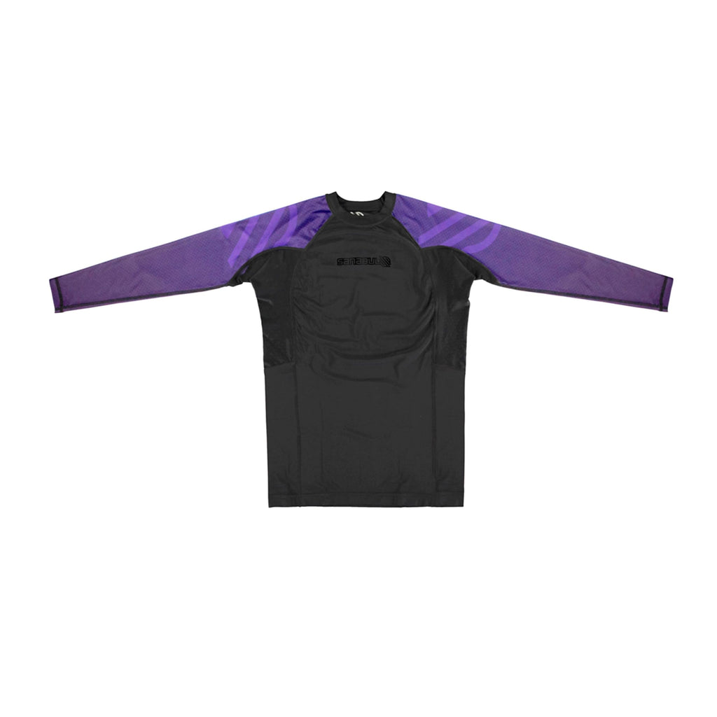 Sanabul Essential Long Sleeve Compression Training Rash Guard for MMA BJJ Wrestling Grappling and No Gi Jiu Jitsu rashguard