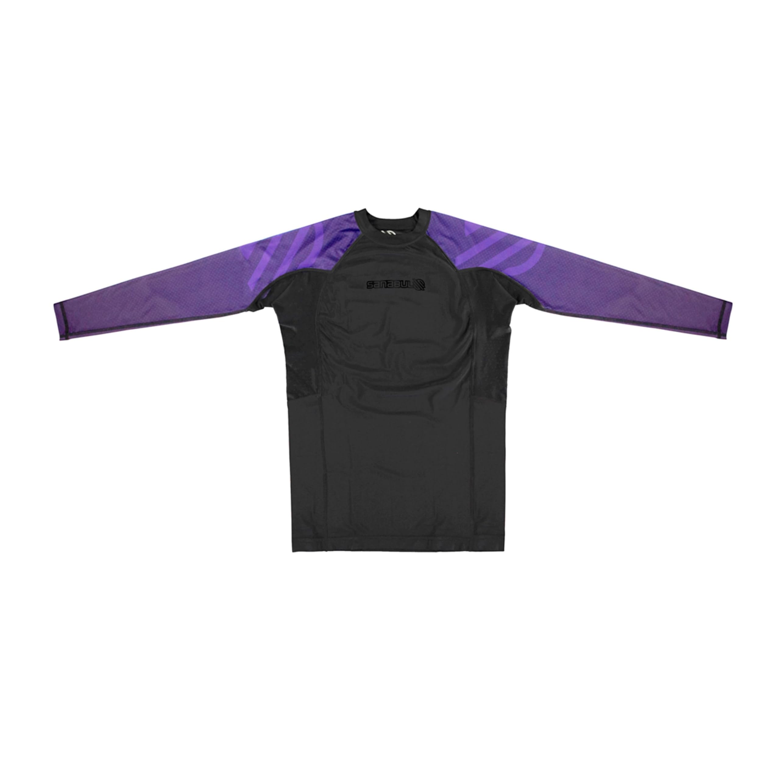 Sanabul Essential Long Sleeve Compression Training Rash Guard for MMA BJJ Wrestling Grappling and No Gi Jiu Jitsu rashguard