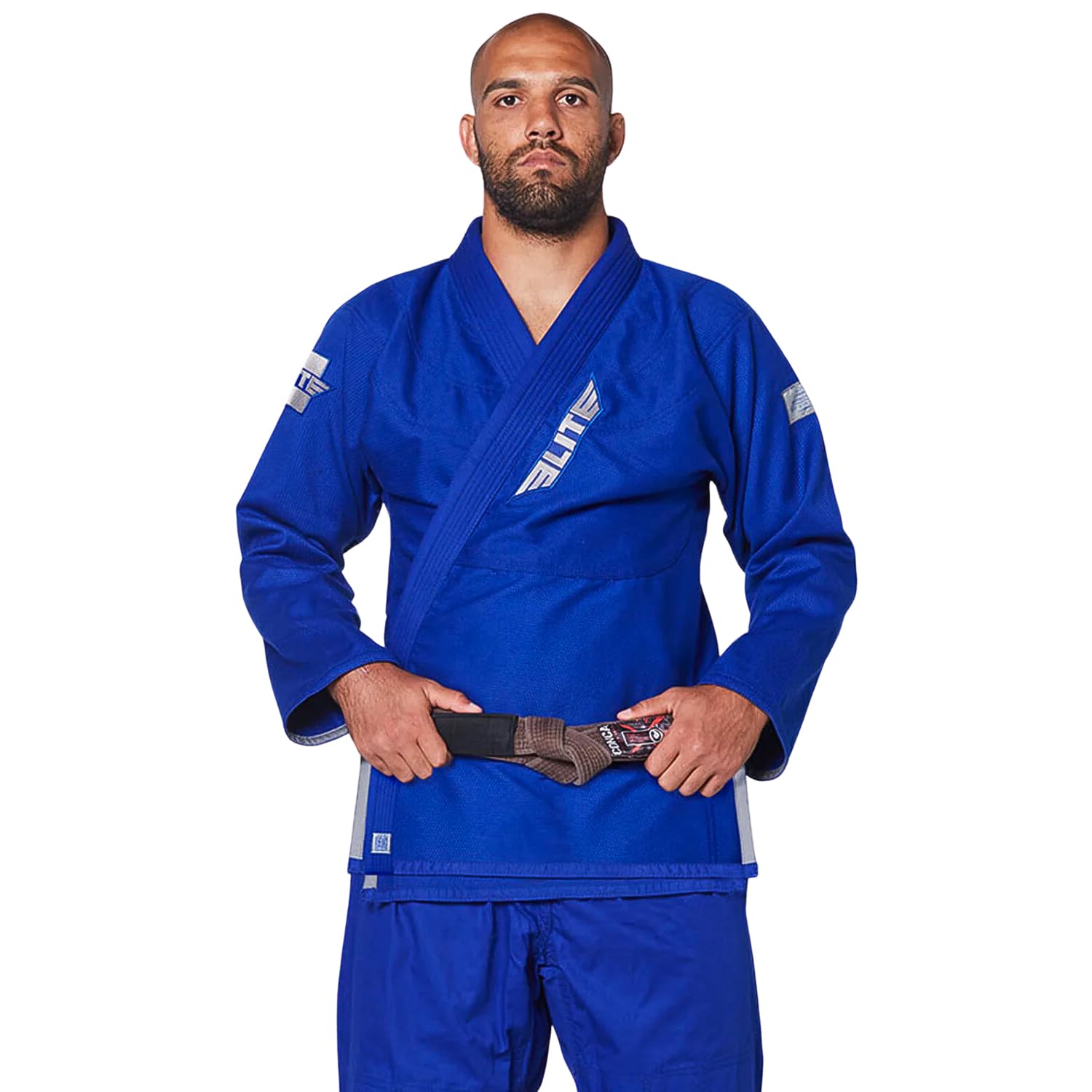 Elite Sports BJJ GI for Men IBJJF Kimono BJJ Jiujitsu GIS W/Preshrunk Fabric & Free Belt (See Special Sizing Guide)