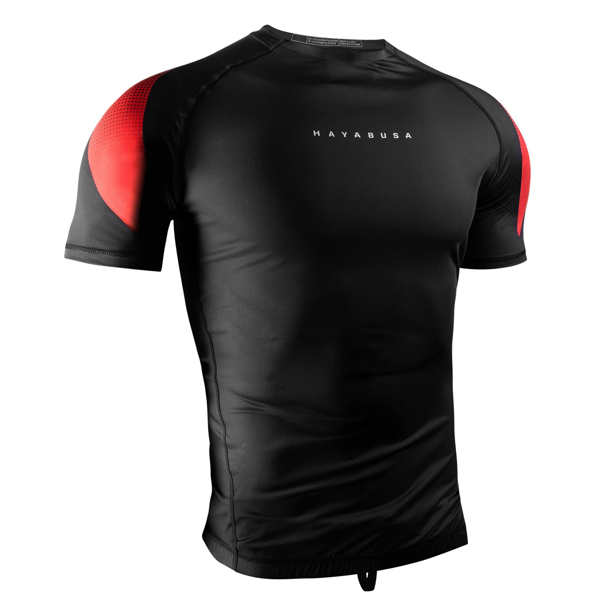 Hayabusa Men's Pro Ranked Short Sleeve BJJ Rash Guard