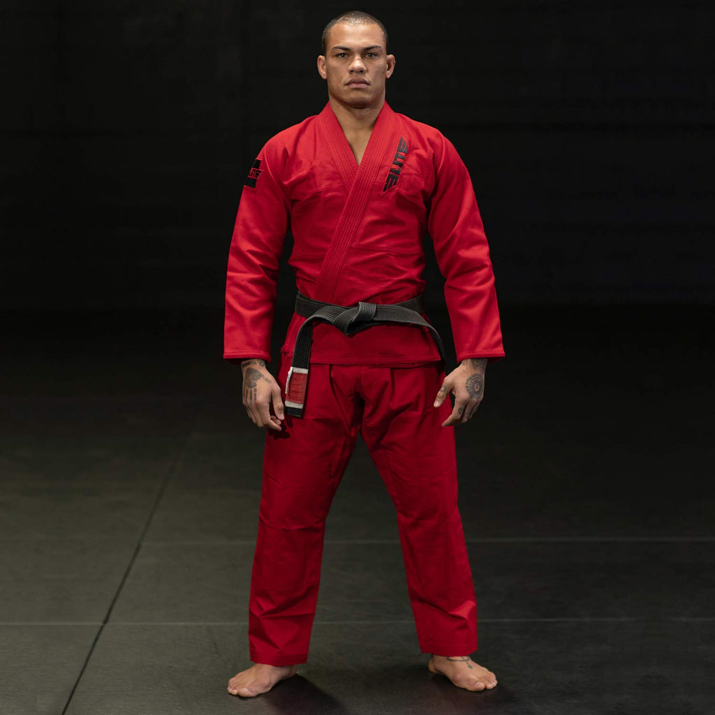 Elite Sports BJJ GI for Men IBJJF Kimono BJJ Jiujitsu GIS W/Preshrunk Fabric & Free Belt (See Special Sizing Guide)