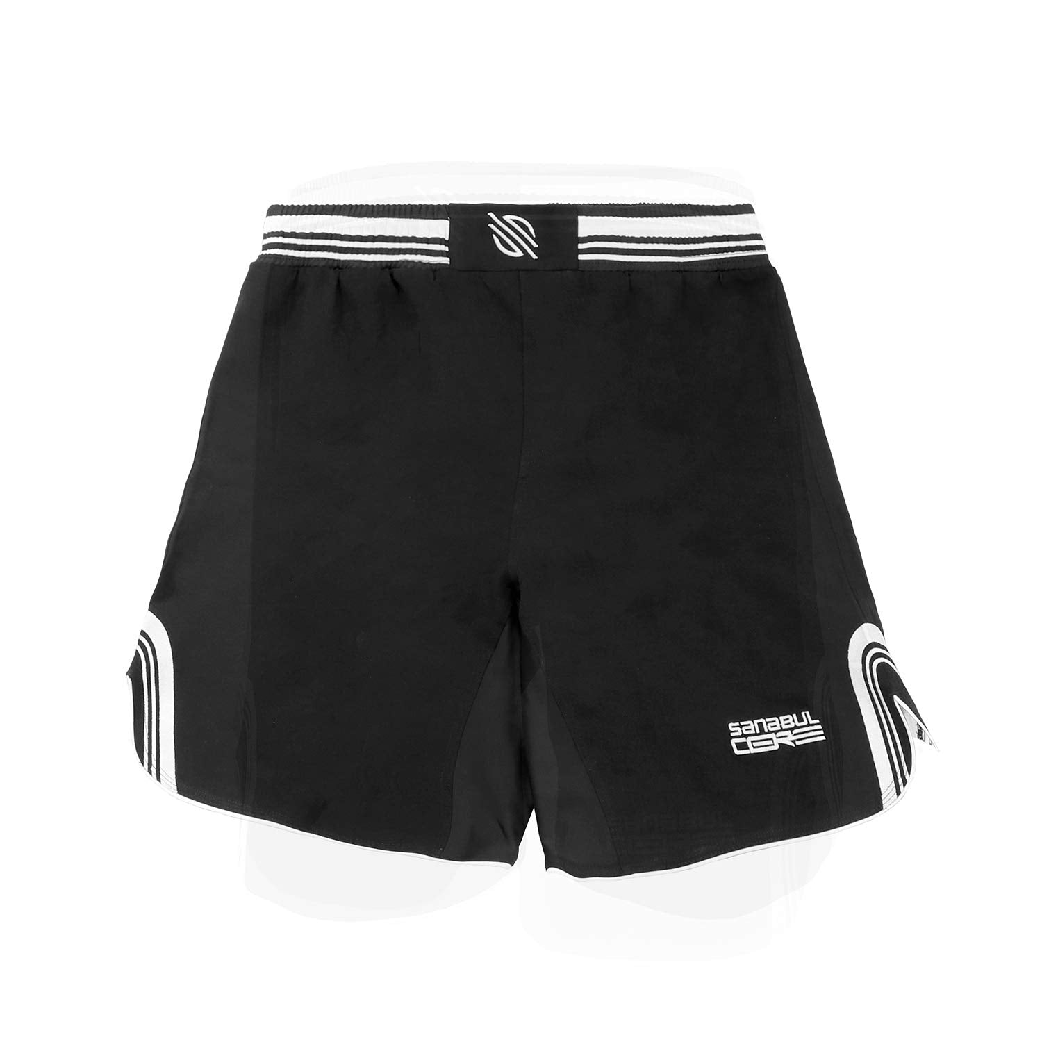 Sanabul Core MMA Shorts for Men, Boxing No Gi Jiu Jitsu Grappling BJJ Shorts