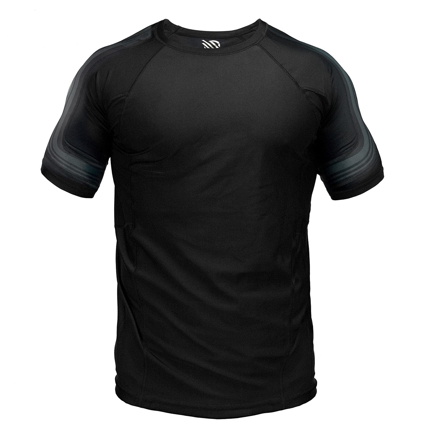 Sanabul Core Short Sleeve Jiu Jitsu Rash Guard MMA BJJ Wrestling Shirt Grappling