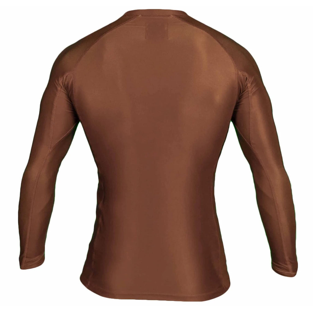 FUJI Baseline Ranked Long Sleeve Jiu Jitsu Rashguard, BJJ Rashguard for Men and Women