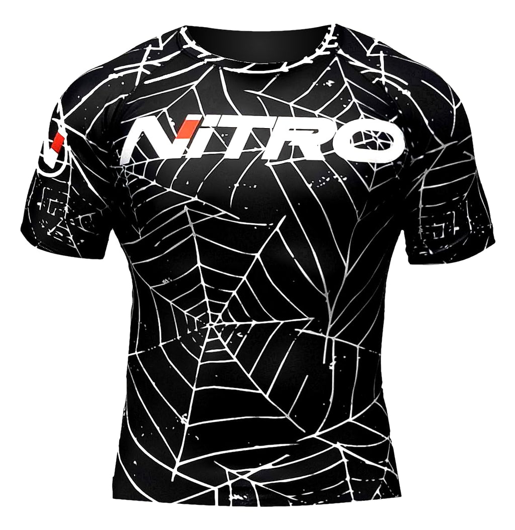 Brazilian Jiu Jitsu Rash Guard - MMA Rashguard Grappling BJJ Compression Shirt