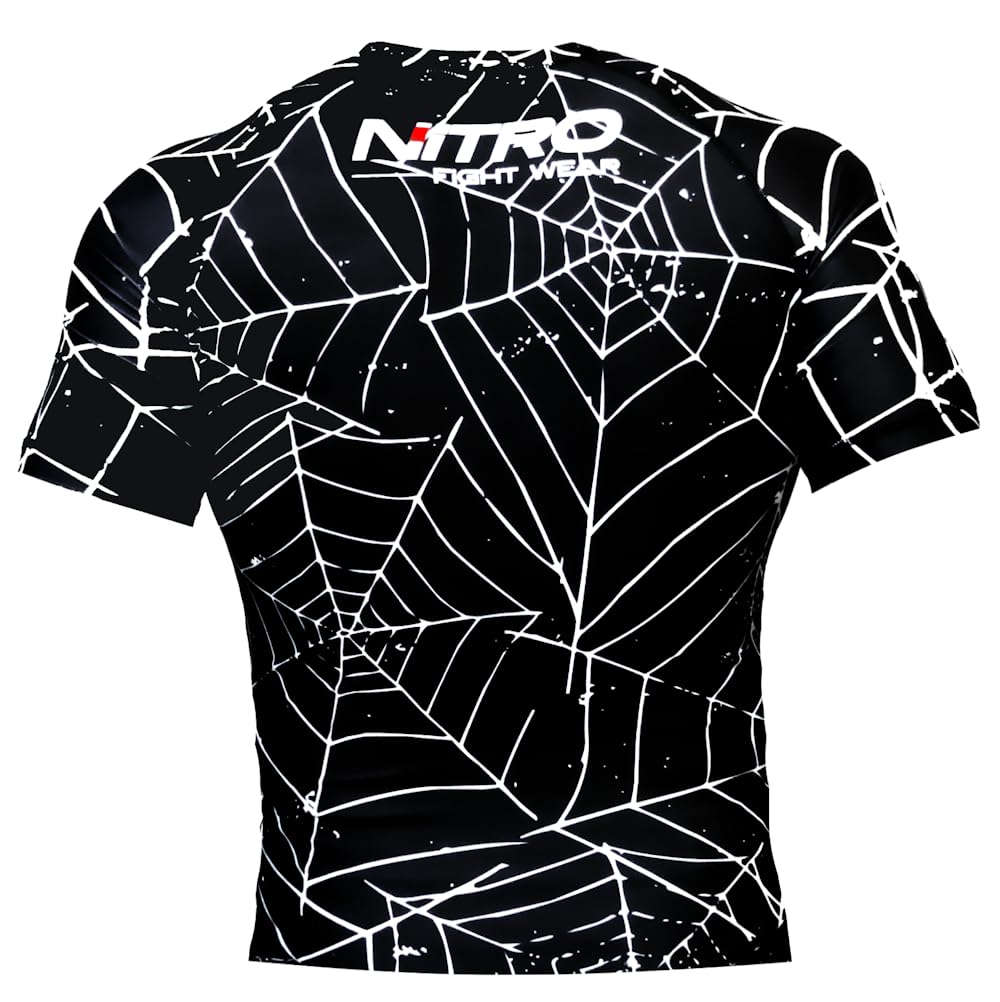 Brazilian Jiu Jitsu Rash Guard - MMA Rashguard Grappling BJJ Compression Shirt