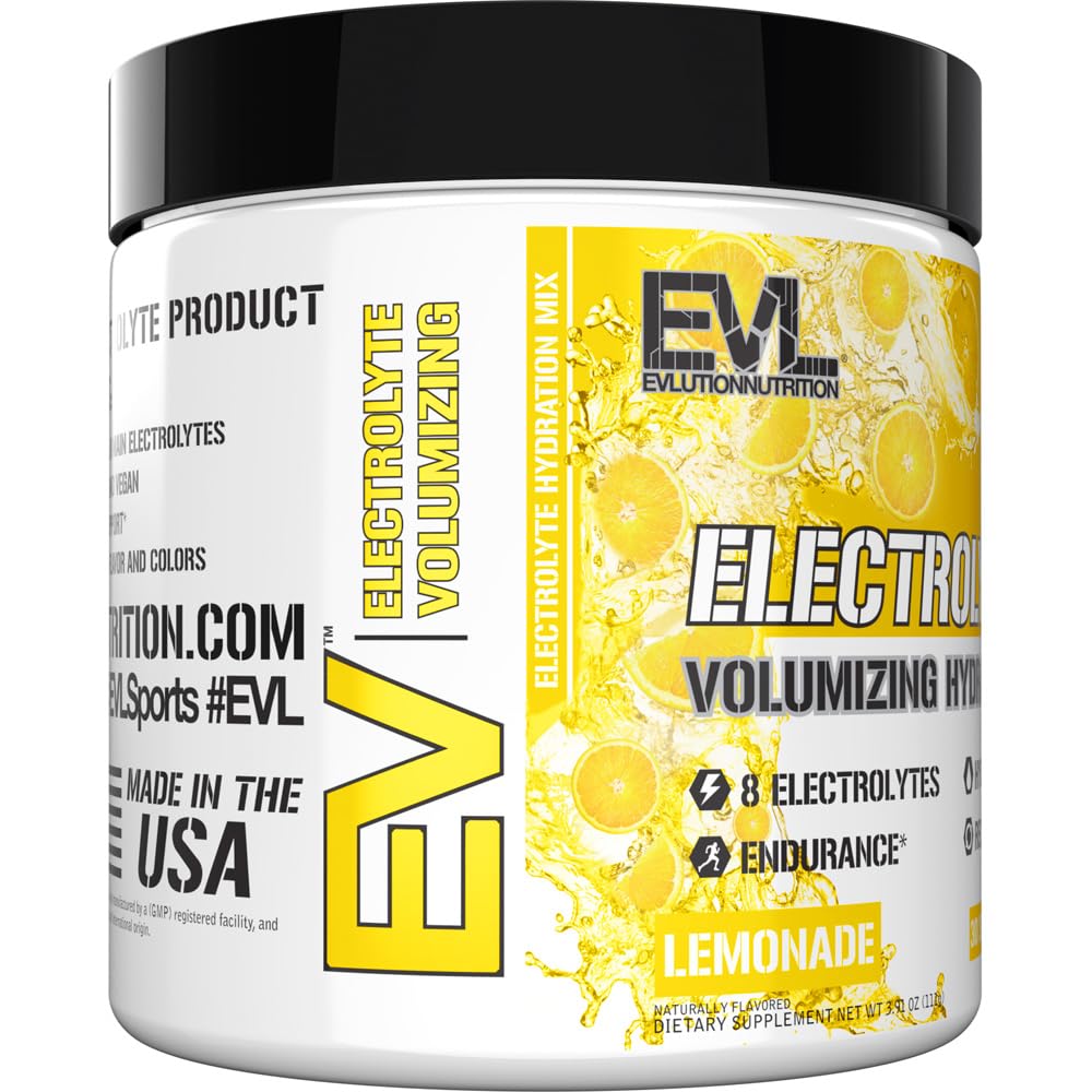 Evlution Ultimate Electrolytes Powder Hydration Drink - Quick Replenishing Hydration Powder Drink Mix with 8 Key Electrolytes and Antioxidants - Vegan Gluten Free Keto Friendly Blend (Berry Splash)
