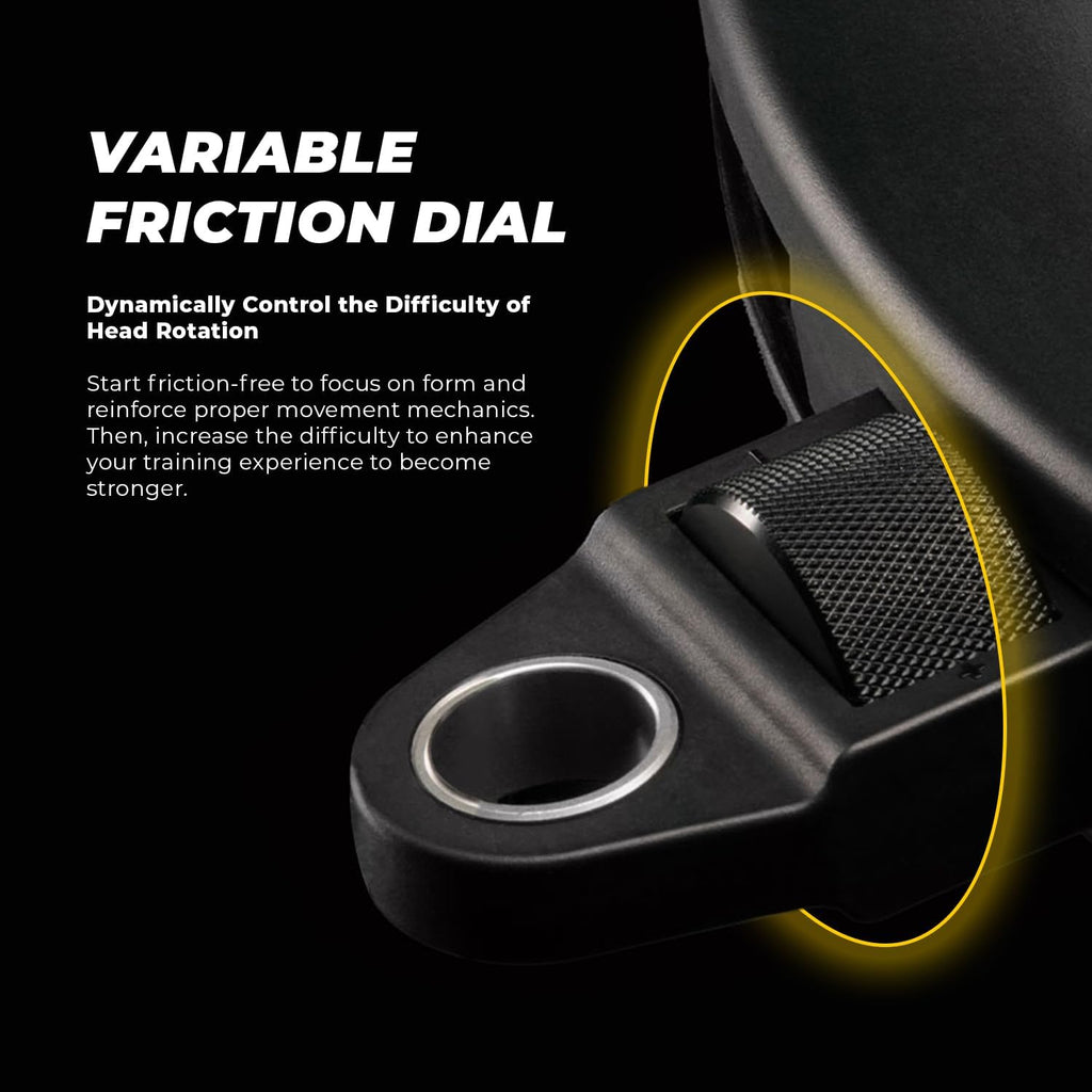 Iron Neck - Advanced Neck Trainer, Strengthener, Exerciser, & Rehabilitation Device to Relieve Pain & Improve Posture - Workout & Strength Training Equipment, Home Gym Accessories for Men