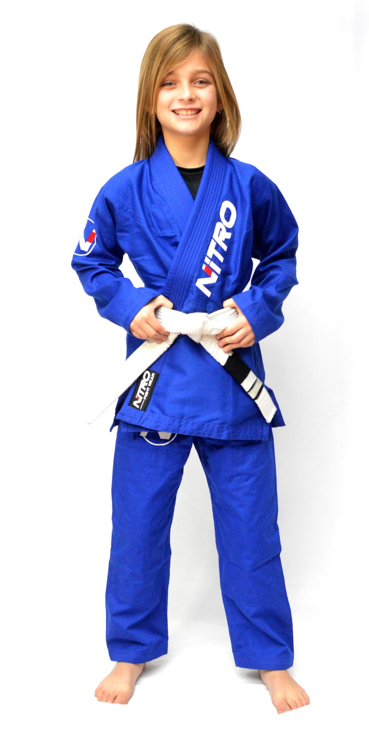 Kids Evolution Brazilian Jiu Jitsu Gi | Lightweight | IBJJF Approved Kids BJJ Gi (Belt not included)