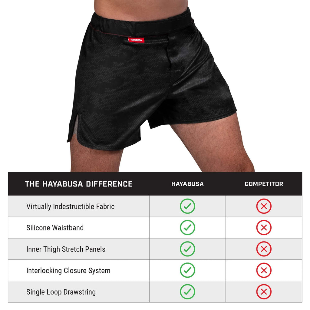 Hayabusa Hexagon Mid-Thigh Fight Short