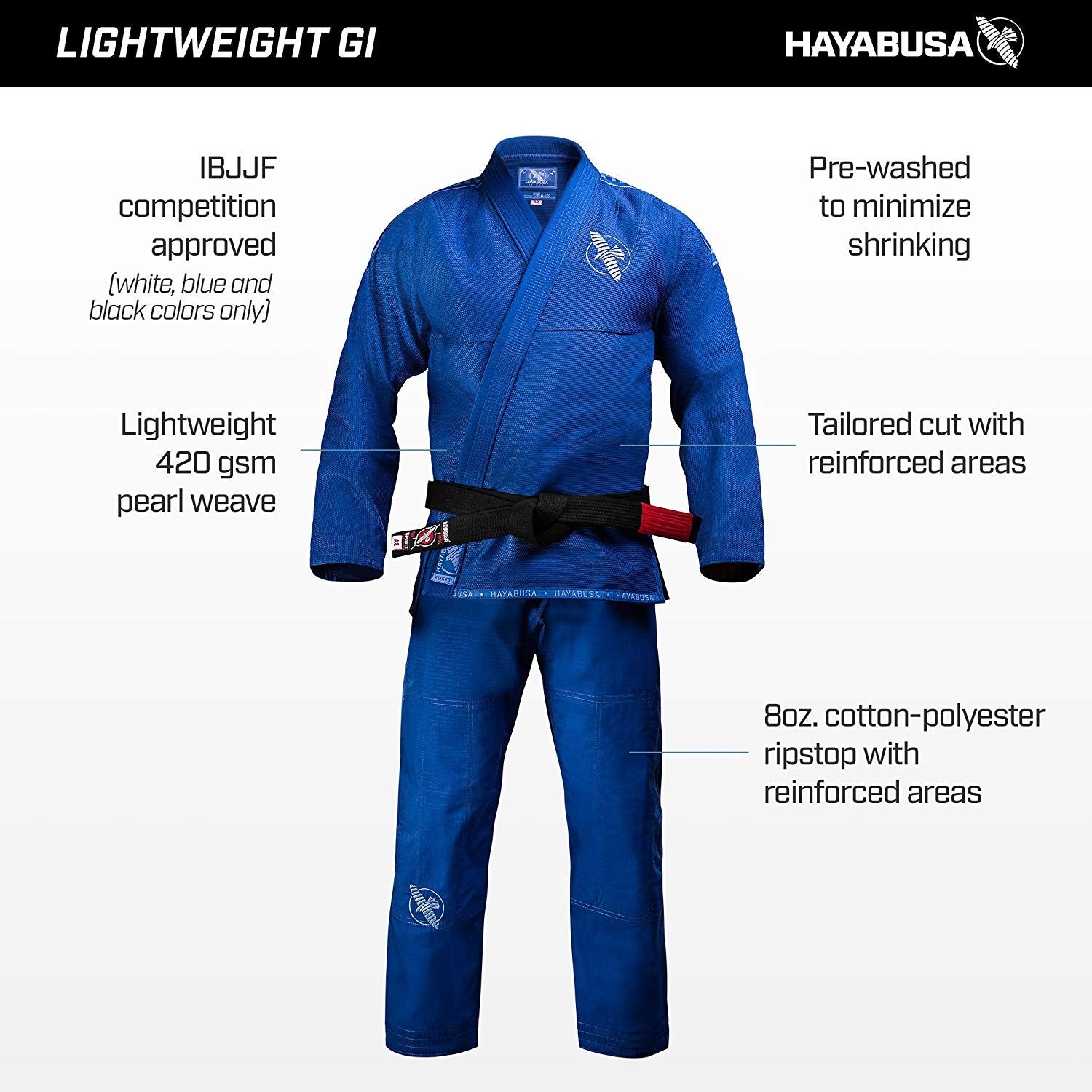 Hayabusa Lightweight Jiu Jitsu Gi