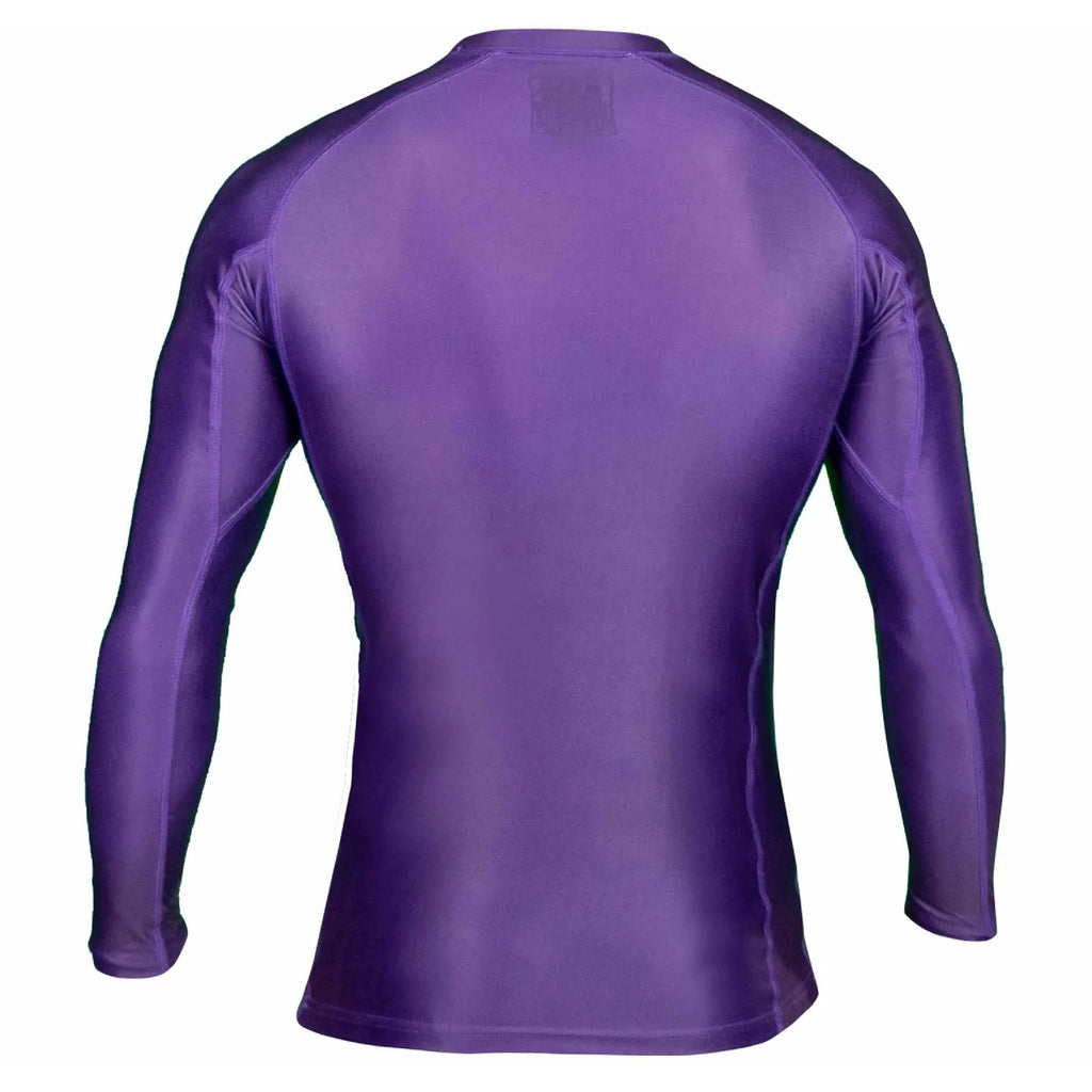 FUJI Baseline Ranked Long Sleeve Jiu Jitsu Rashguard, BJJ Rashguard for Men and Women