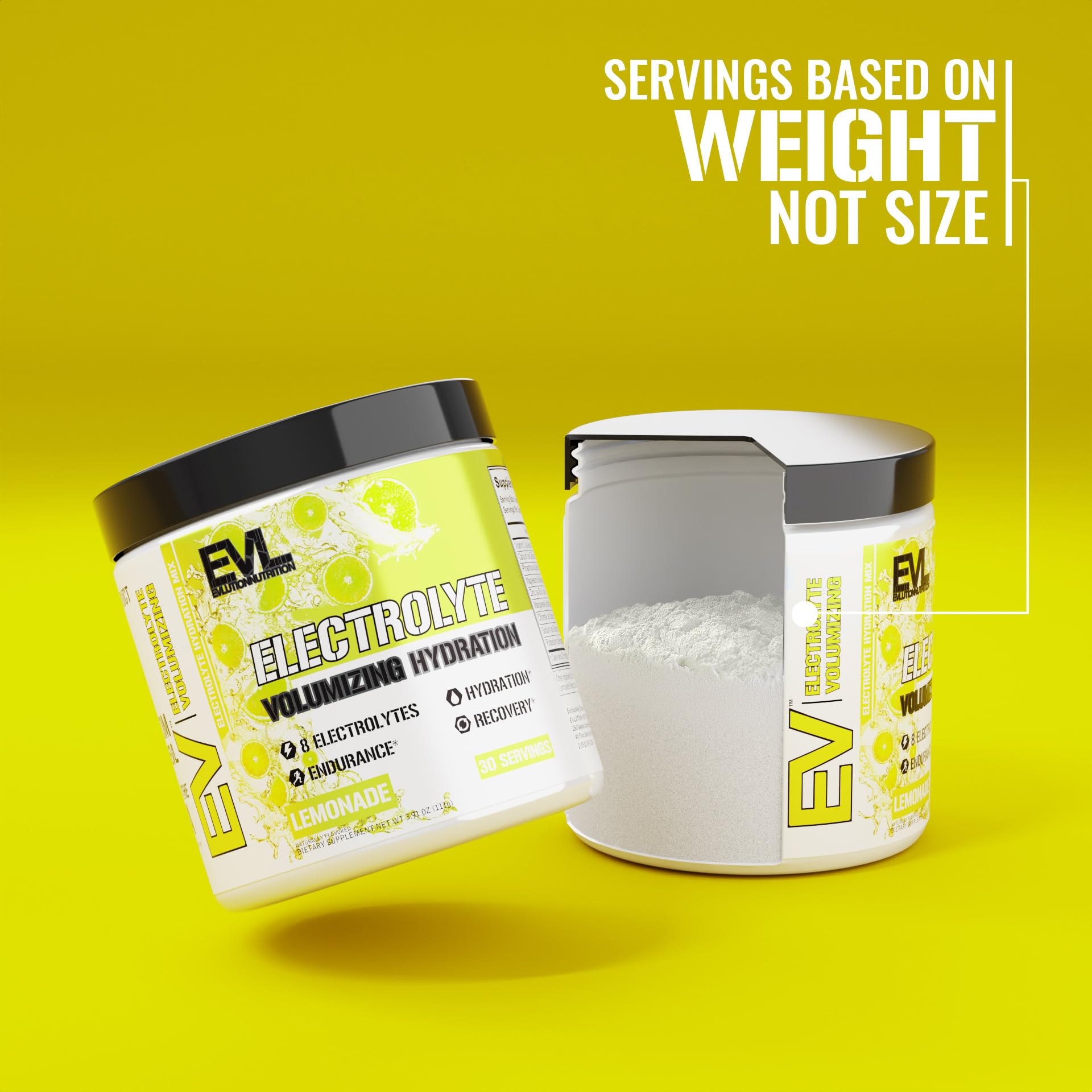 Evlution Ultimate Electrolytes Powder Hydration Drink - Quick Replenishing Hydration Powder Drink Mix with 8 Key Electrolytes and Antioxidants - Vegan Gluten Free Keto Friendly Blend (Berry Splash)