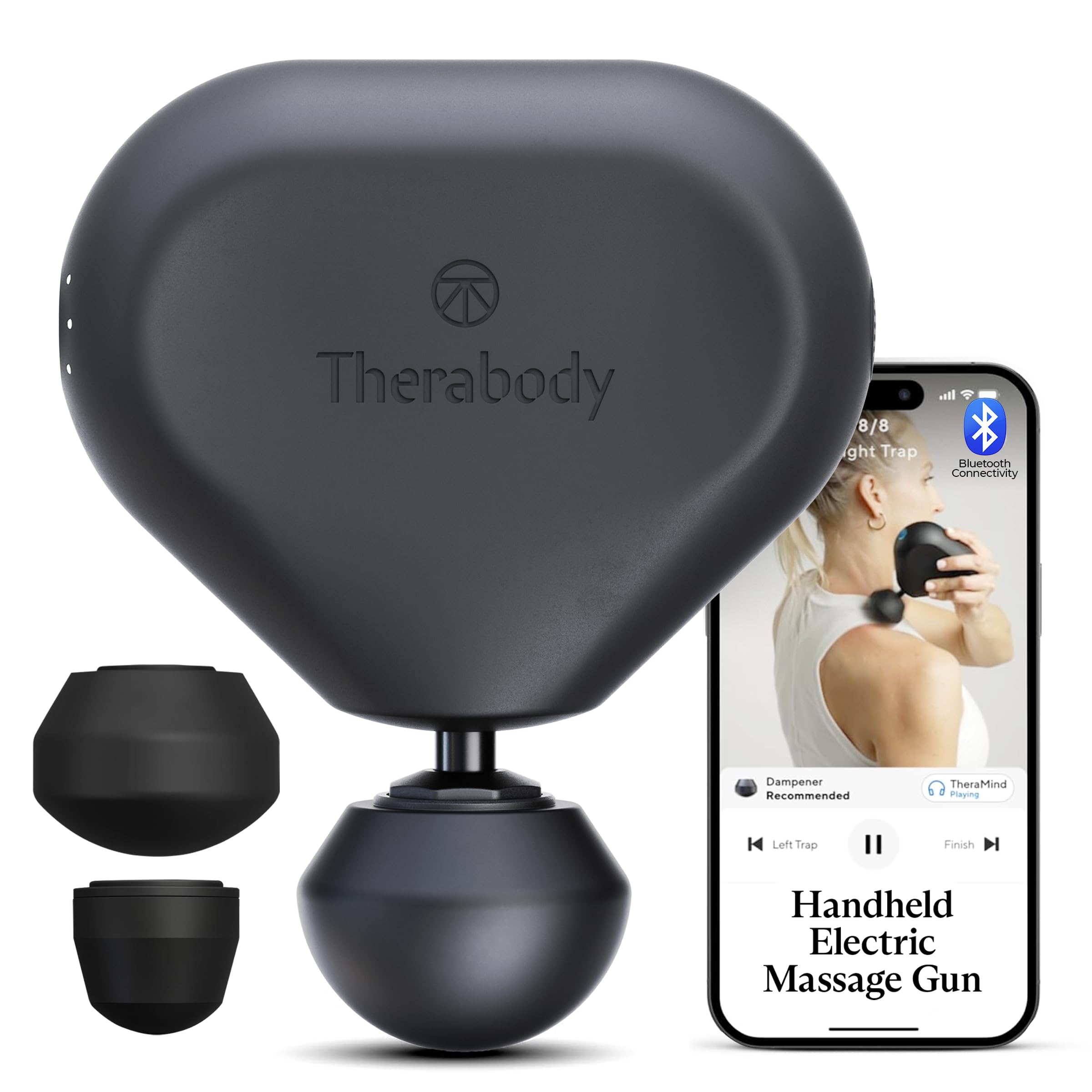 TheraGun Mini (3rd Generation) by Therabody – Ultra-Portable Massage Gun and Travel Essential for Fast, Effective Pain and Tension Relief Anywhere (Desert Rose)