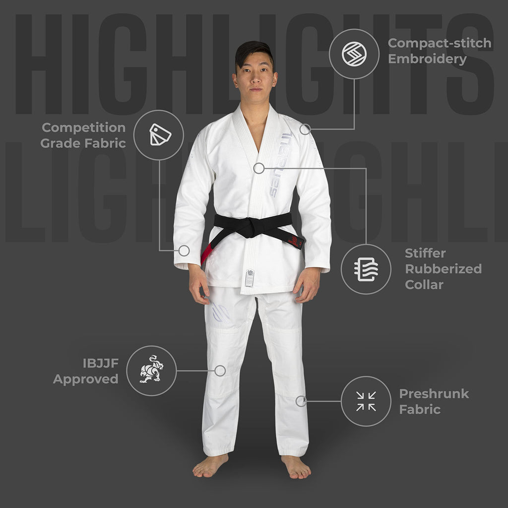 Sanabul Highlights Pro Brazilian Jiu Jitsu Gi Premium BJJ Gi IBJJF Competition