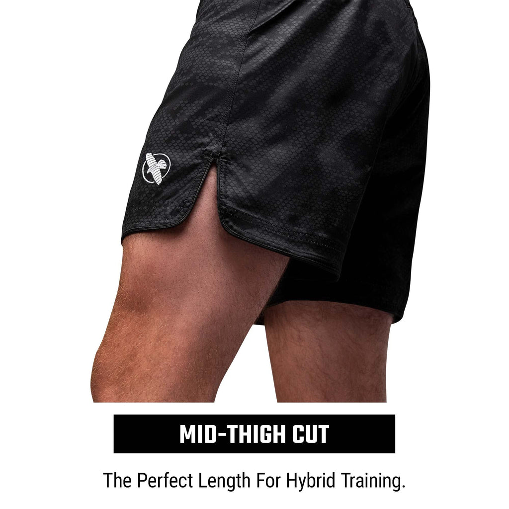 Hayabusa Hexagon Mid-Thigh Fight Short