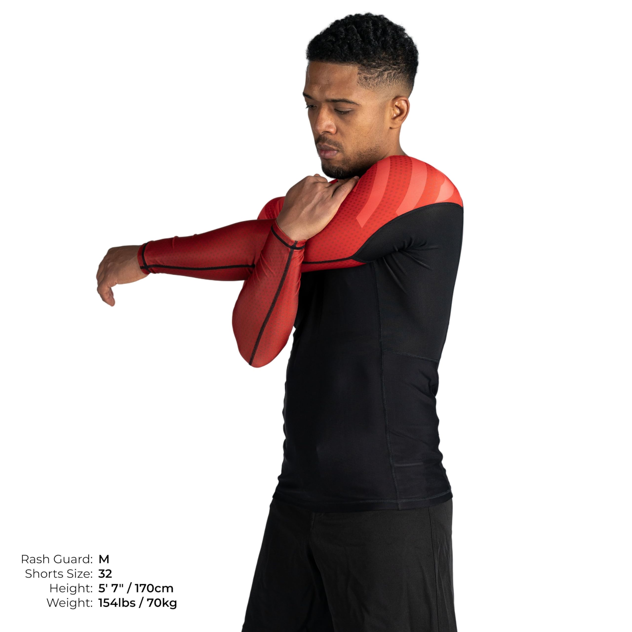 Sanabul Essential Long Sleeve Compression Training Rash Guard for MMA BJJ Wrestling Grappling and No Gi Jiu Jitsu rashguard