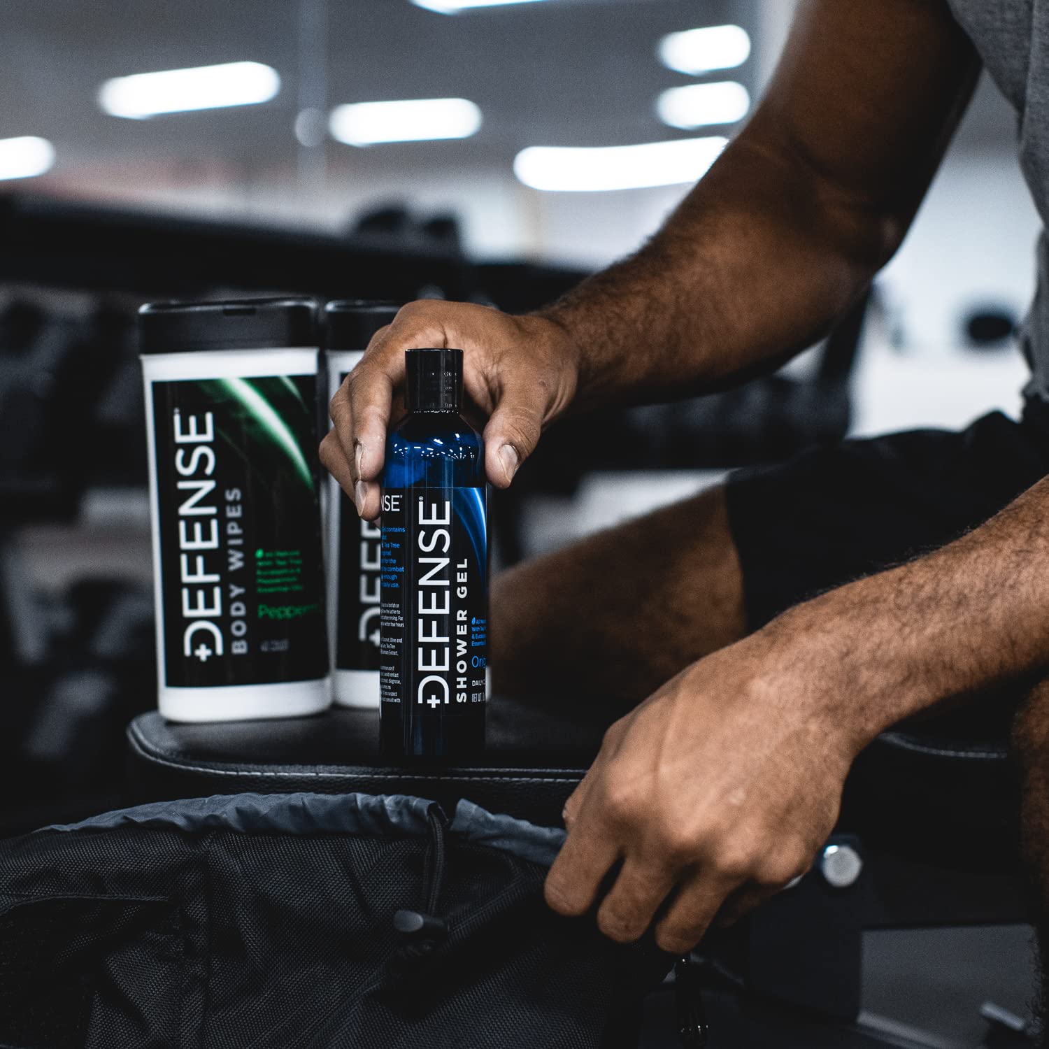 Defense Soap Tea Tree Body Wash | All Natural Organic Shower Soap for Athletes | Odor Control & Skin Fungal Protection for Sports, Post Workout & Recovery - 32 oz