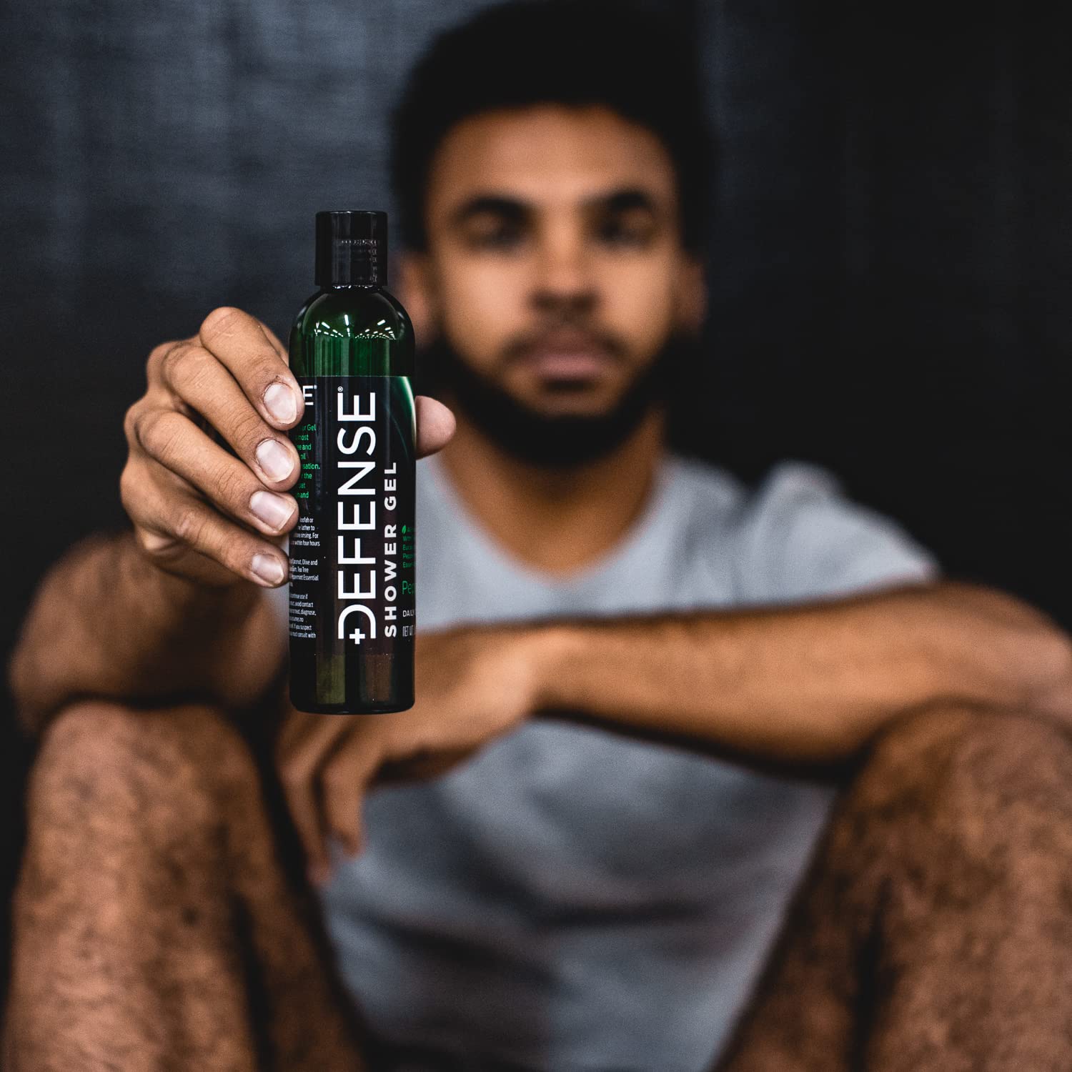 Defense Soap Tea Tree Body Wash | All Natural Organic Shower Soap for Athletes | Odor Control & Skin Fungal Protection for Sports, Post Workout & Recovery - 32 oz