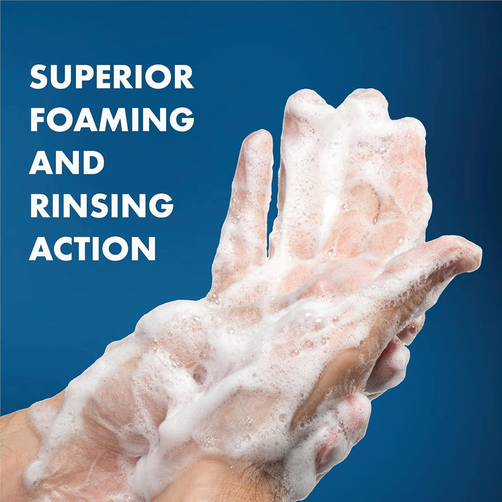 Defense Liquid Foaming Face & Hand Soap 7.5 Fl Oz with Tea Tree, Eucalyptus, Jojoba, Aloe Vera, Olive & Coconut Oils