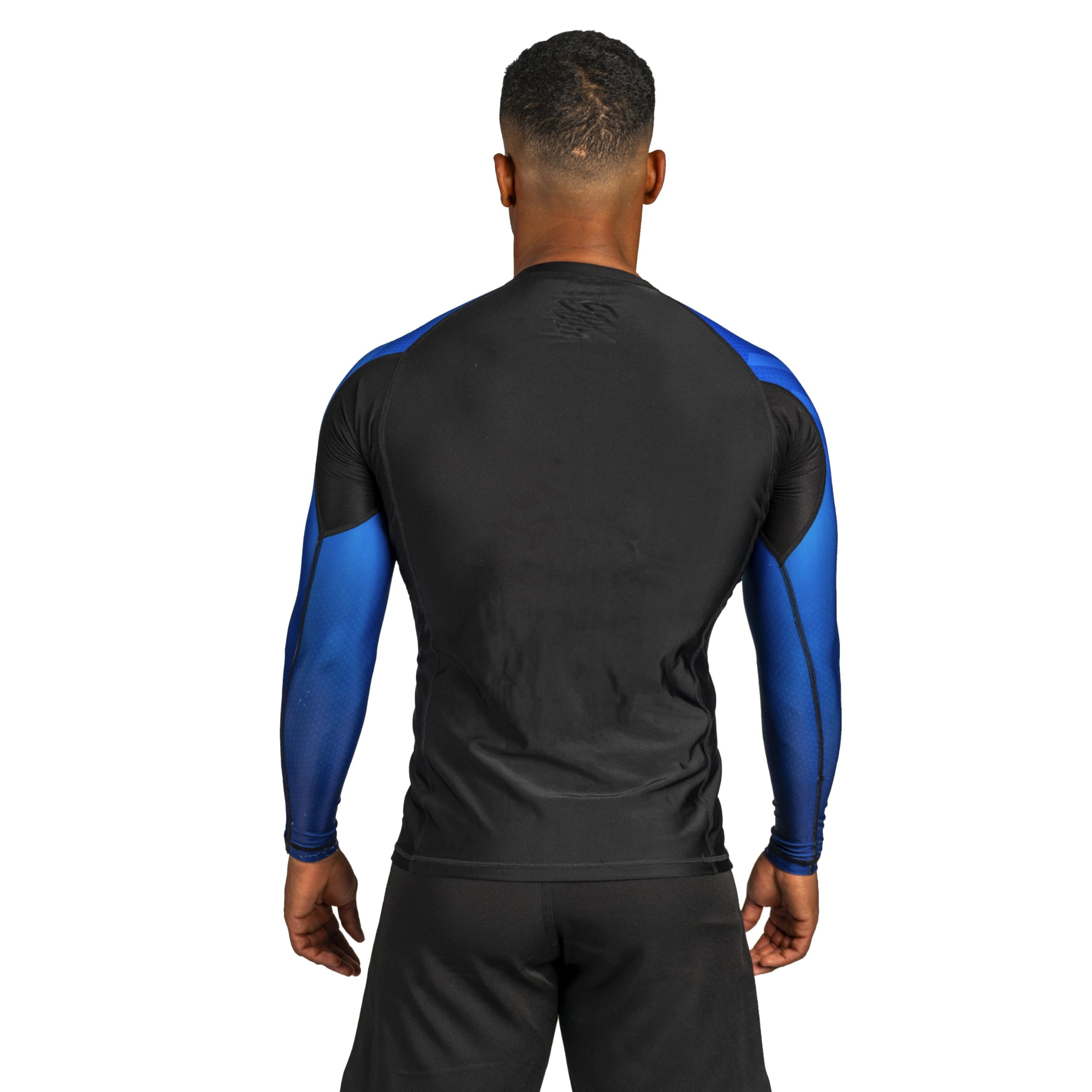 Sanabul Essential Long Sleeve Compression Training Rash Guard for MMA BJJ Wrestling Grappling and No Gi Jiu Jitsu rashguard