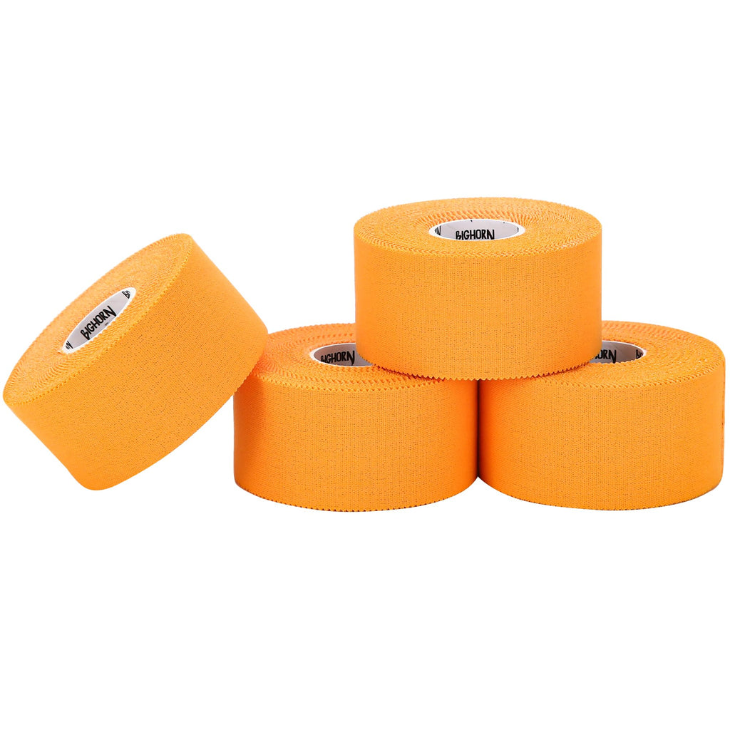 Bighorn Athletics Jiu Jitsu Finger Tape | Residue-Free Athletic Finger Tape for Sports & Injuries: Rock Climbing, Volleyball, Football, Basketball, Hands & Toes | 0.3-Inch x 45-feet, 8-Rolls, Black