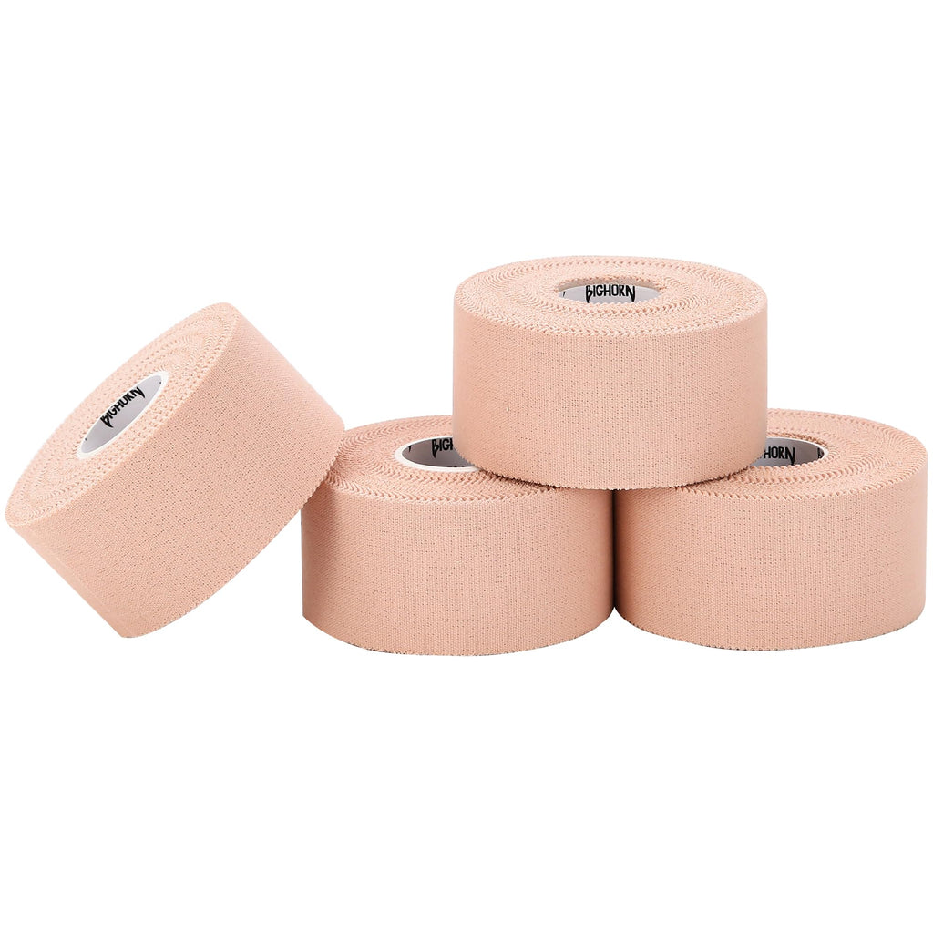 Bighorn Athletics Jiu Jitsu Finger Tape | Residue-Free Athletic Finger Tape for Sports & Injuries: Rock Climbing, Volleyball, Football, Basketball, Hands & Toes | 0.3-Inch x 45-feet, 8-Rolls, Black