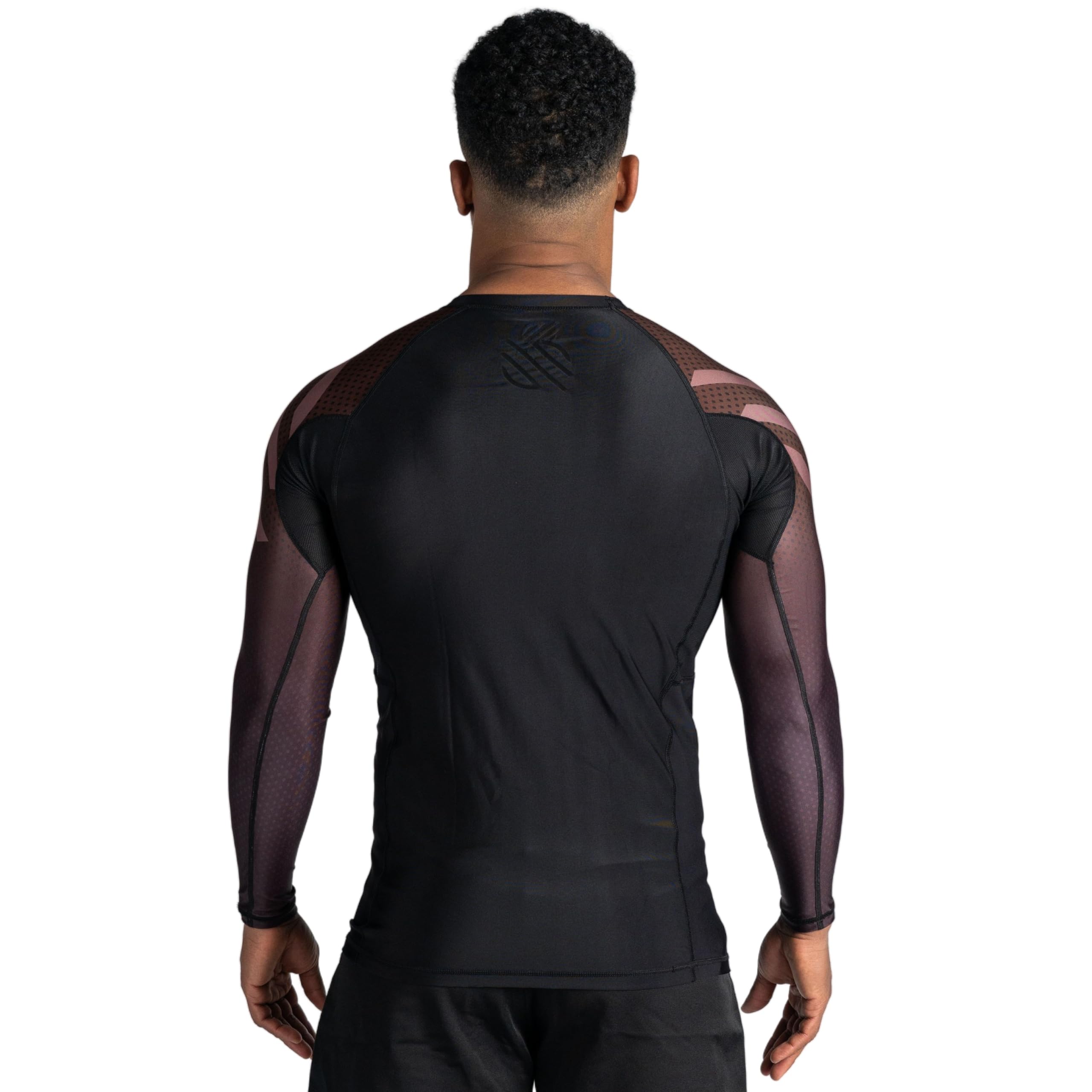 Sanabul Essential Long Sleeve Compression Training Rash Guard for MMA BJJ Wrestling Grappling and No Gi Jiu Jitsu rashguard