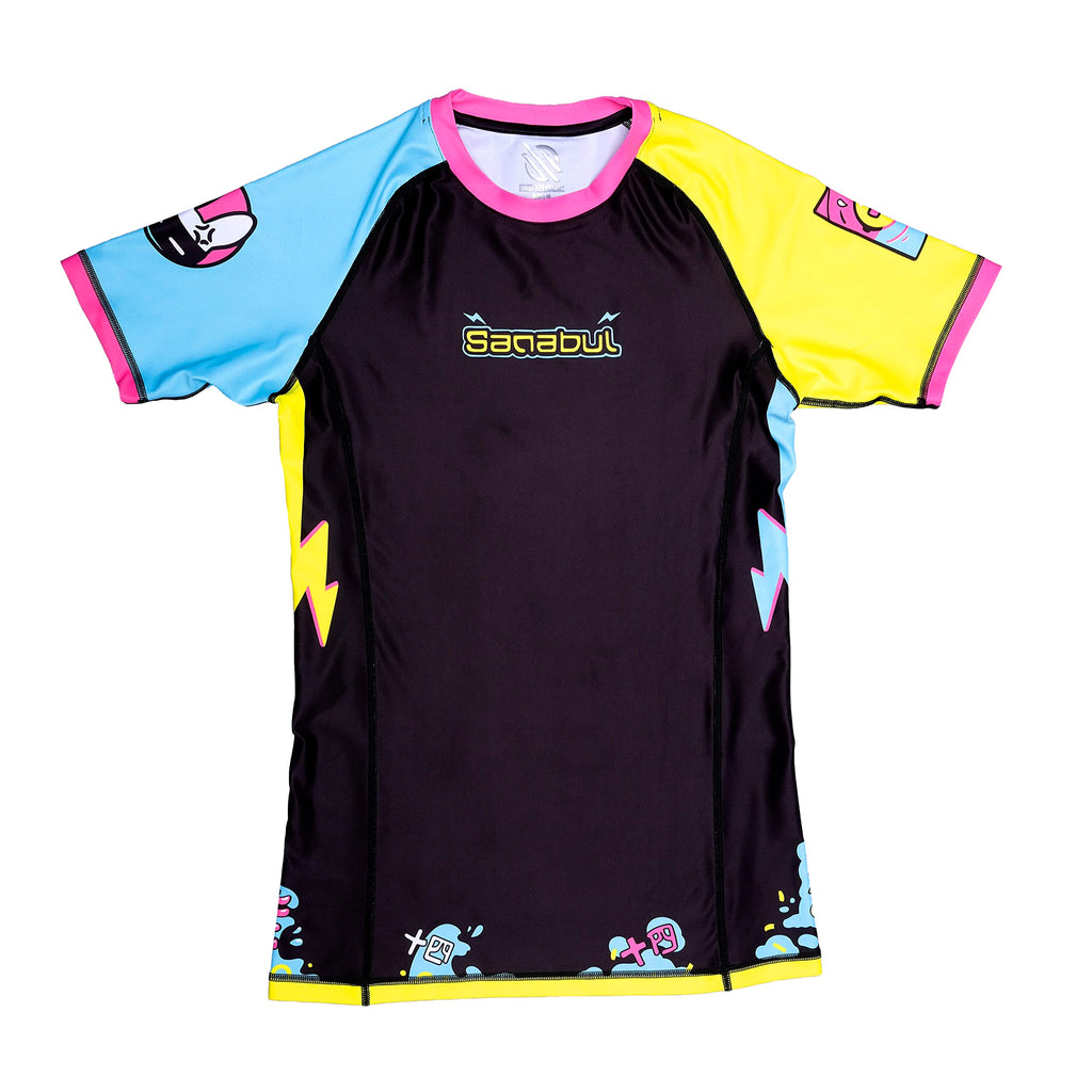 Sanabul Ronin Short Sleeve Jiu Jitsu MMA Training BJJ Rash Guard