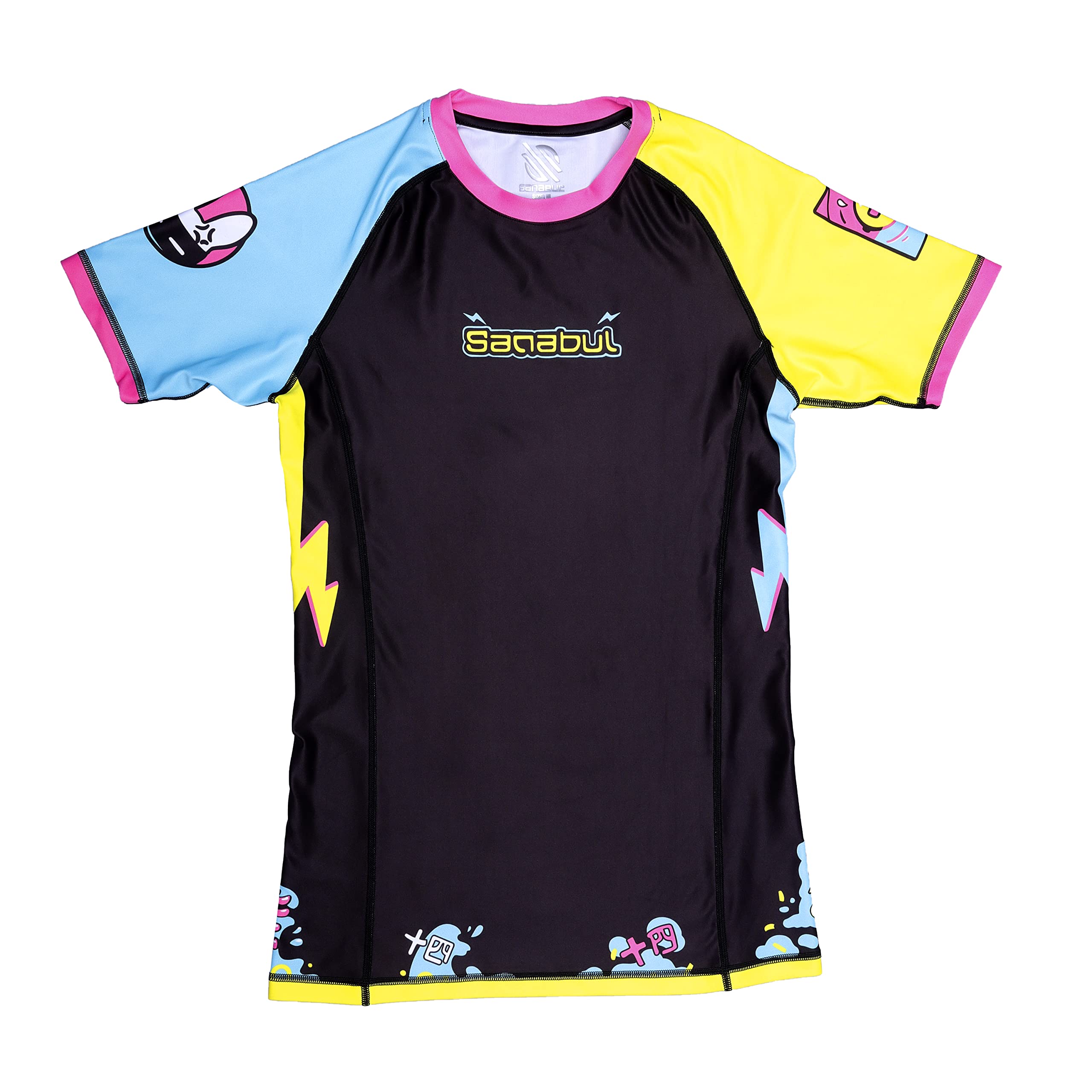 Sanabul Ronin Short Sleeve Jiu Jitsu MMA Training BJJ Rash Guard