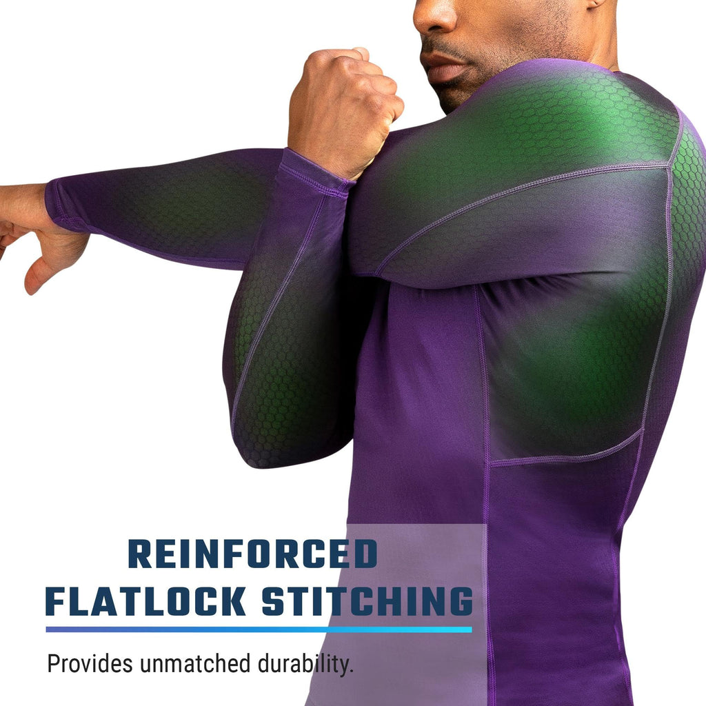 Hayabusa Fusion Long Sleeve Jiu Jitsu Rashguard