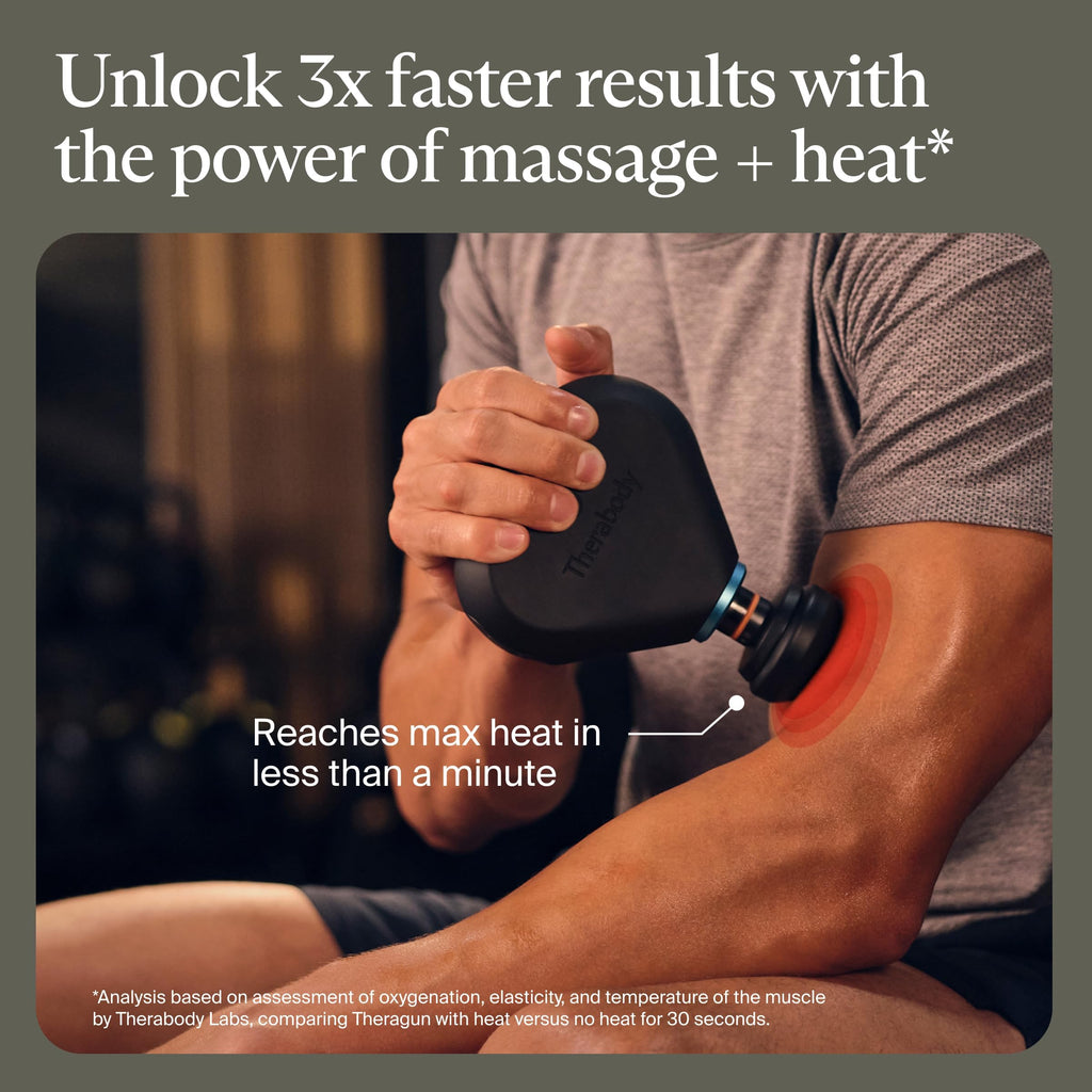 TheraGun Mini (3rd Generation) by Therabody – Ultra-Portable Massage Gun and Travel Essential for Fast, Effective Pain and Tension Relief Anywhere (Desert Rose)