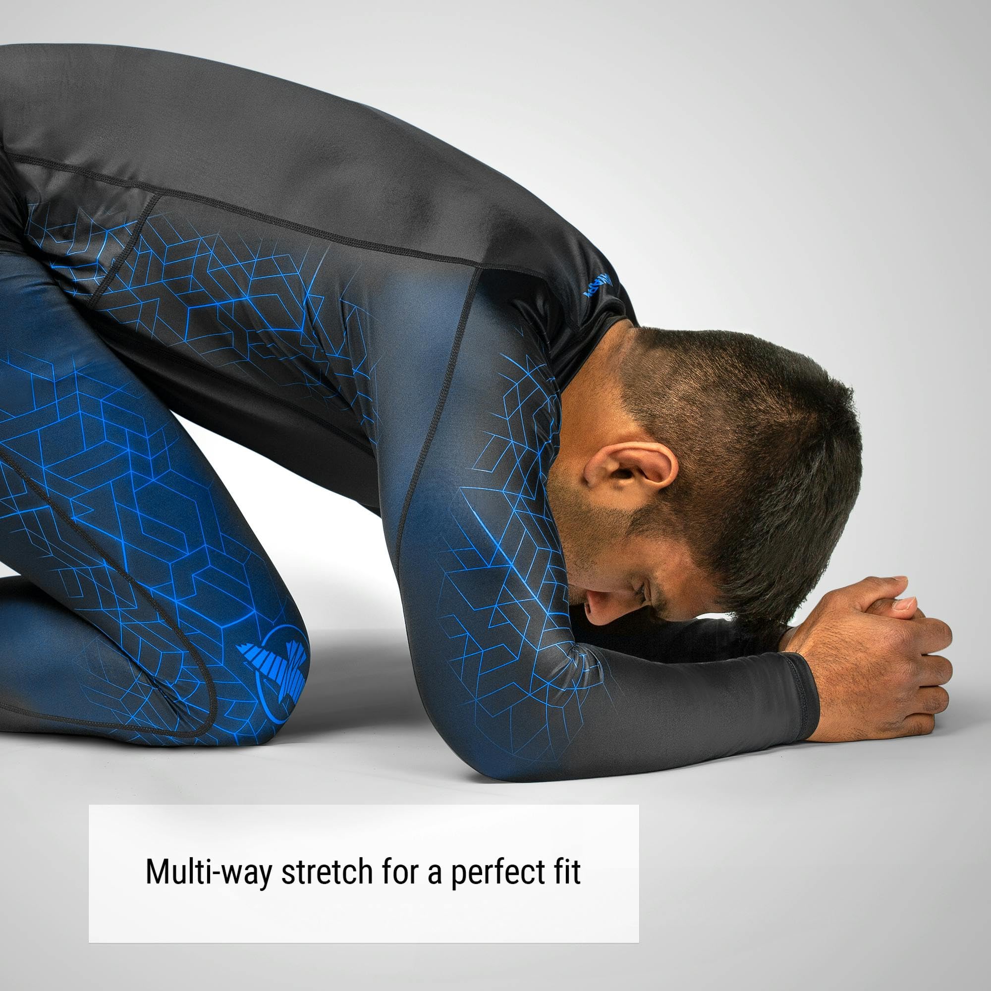 Hayabusa Geo Long Sleeve Jiu Jitsu Rashguard