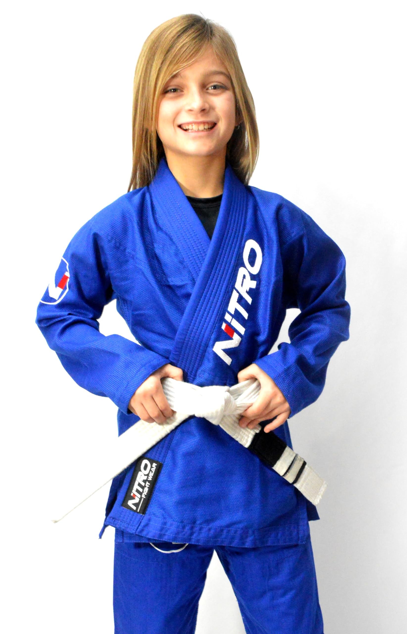Kids Evolution Brazilian Jiu Jitsu Gi | Lightweight | IBJJF Approved Kids BJJ Gi (Belt not included)
