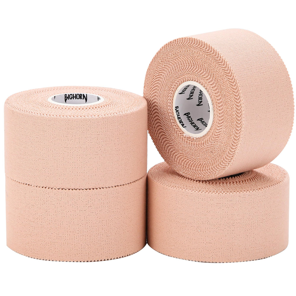 Bighorn Athletics Jiu Jitsu Finger Tape | Residue-Free Athletic Finger Tape for Sports & Injuries: Rock Climbing, Volleyball, Football, Basketball, Hands & Toes | 0.3-Inch x 45-feet, 8-Rolls, Black